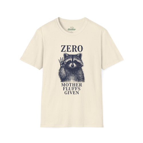 Zero Mother Fluffs Given Raccoon T-Shirt