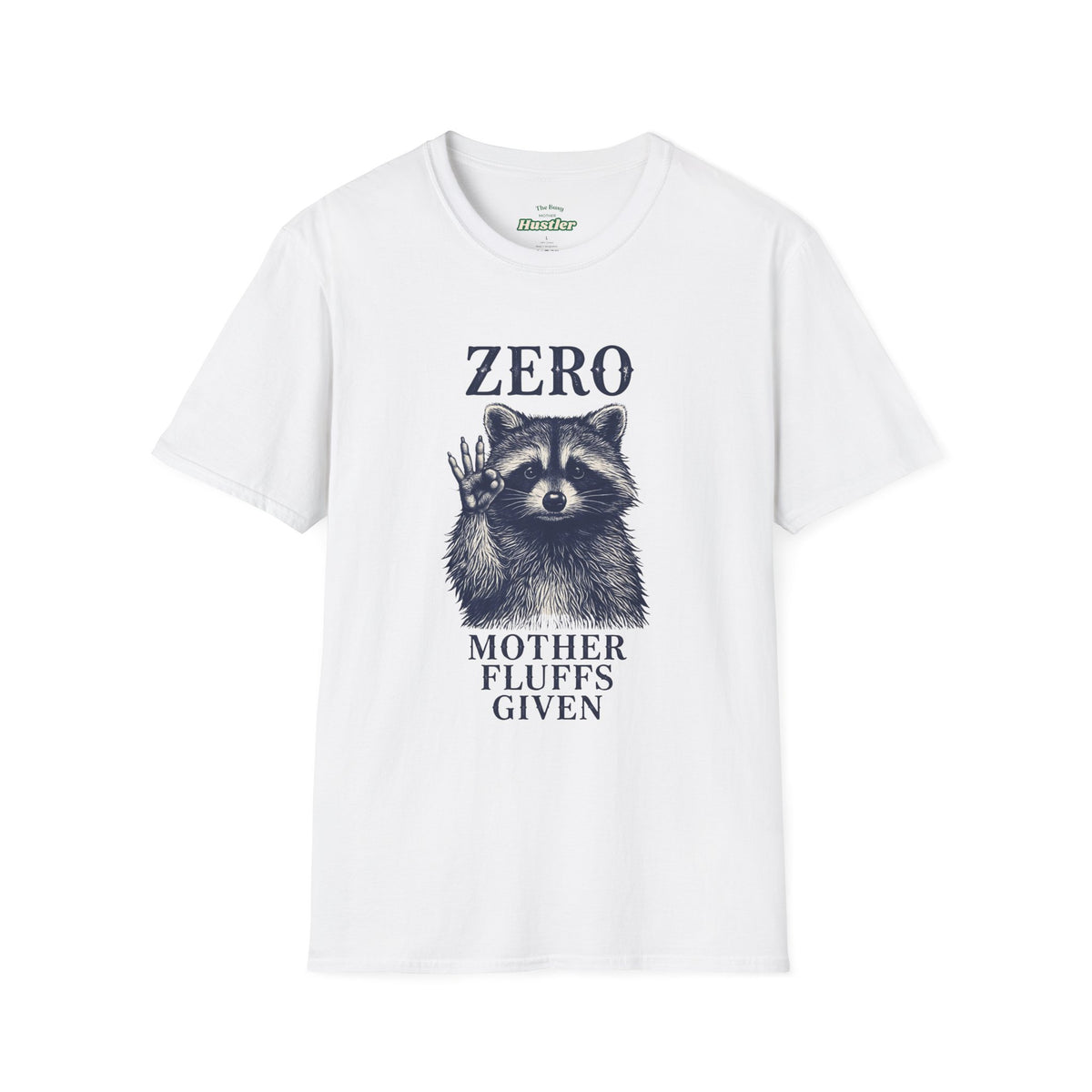 Zero Mother Fluffs Given Raccoon T-Shirt