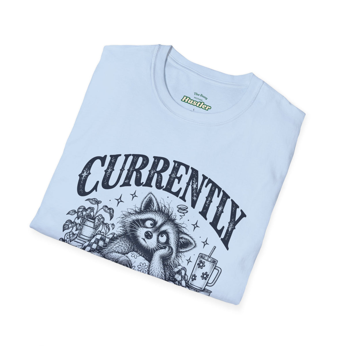 Currently Buffering Raccoon T-Shirt