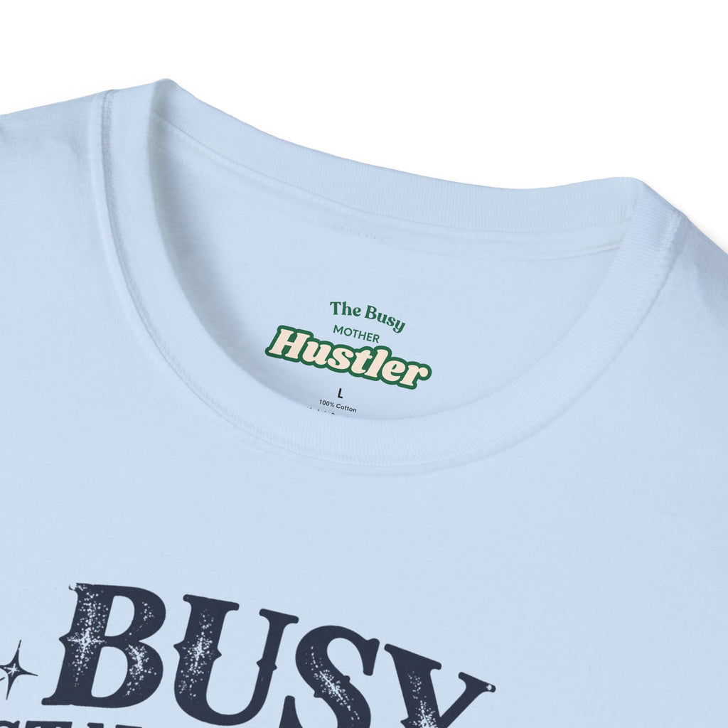 Busy Stay at Home Overstimulated Moms Club Raccoon T-Shirt