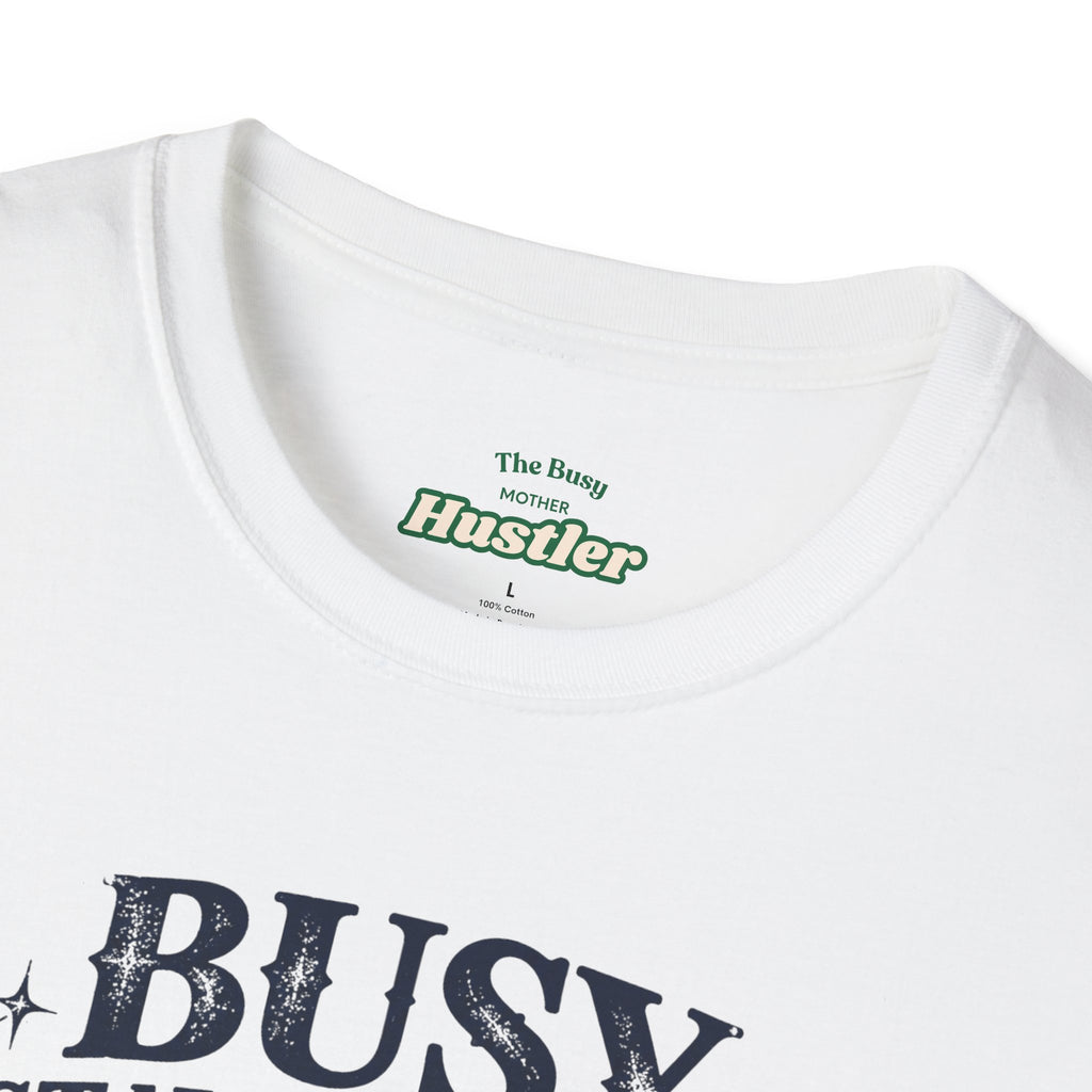 Busy Stay at Home Overstimulated Moms Club Raccoon T-Shirt