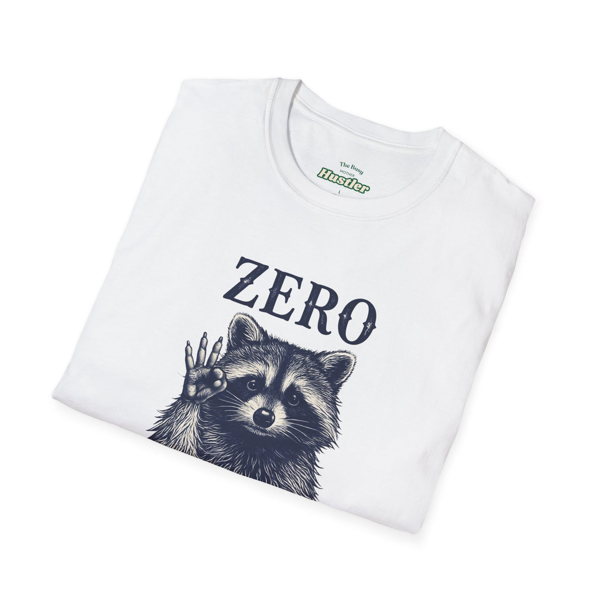 Zero Mother Fluffs Given Raccoon T-Shirt